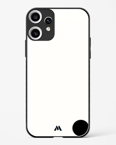 White Vanilla Glass Case Phone Cover (Nothing)
