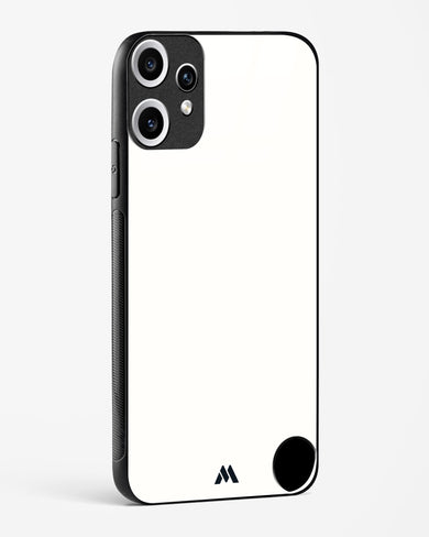 White Vanilla Glass Case Phone Cover (Nothing)