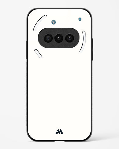 White Vanilla Glass Case Phone Cover (Nothing)