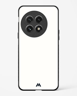 White Vanilla Glass Case Phone Cover (OnePlus)