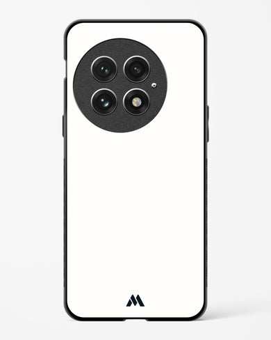 White Vanilla Glass Case Phone Cover (OnePlus)