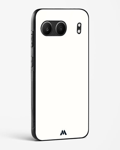 White Vanilla Glass Case Phone Cover (OnePlus)