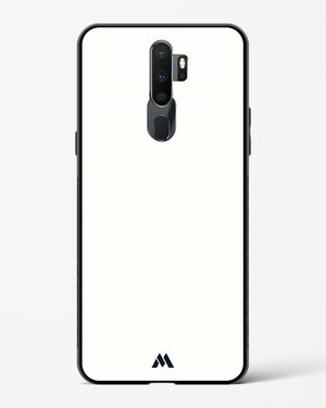 White Vanilla Glass Case Phone Cover-(Oppo)
