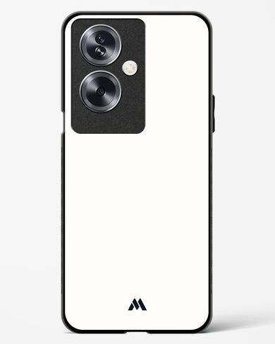 White Vanilla Glass Case Phone Cover (Oppo)