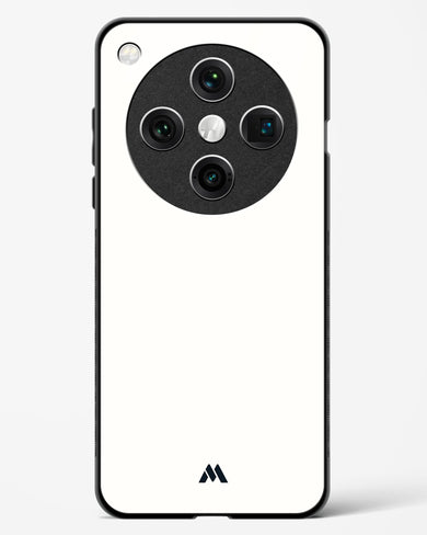 White Vanilla Glass Case Phone Cover (Oppo)