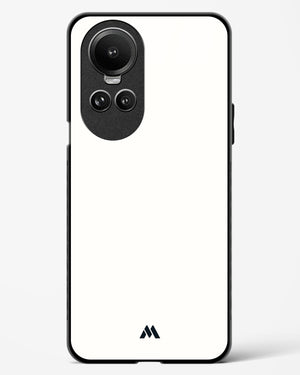 White Vanilla Glass Case Phone Cover (Oppo)