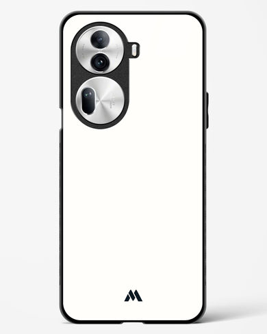 White Vanilla Glass Case Phone Cover (Oppo)