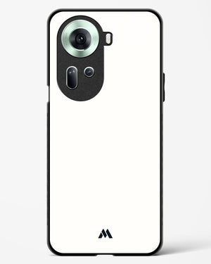 White Vanilla Glass Case Phone Cover (Oppo)