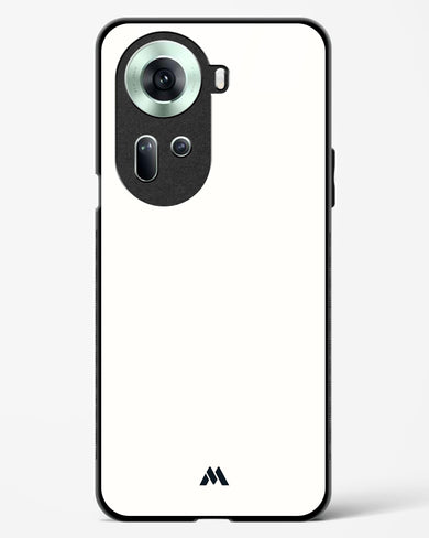 White Vanilla Glass Case Phone Cover (Oppo)