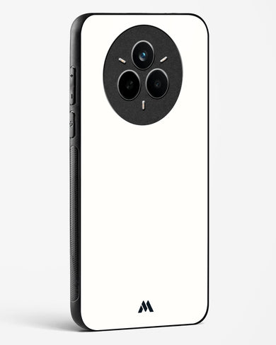 White Vanilla Glass Case Phone Cover (Realme)