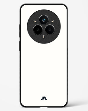 White Vanilla Glass Case Phone Cover (Realme)