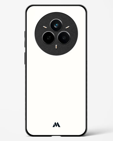 White Vanilla Glass Case Phone Cover (Realme)