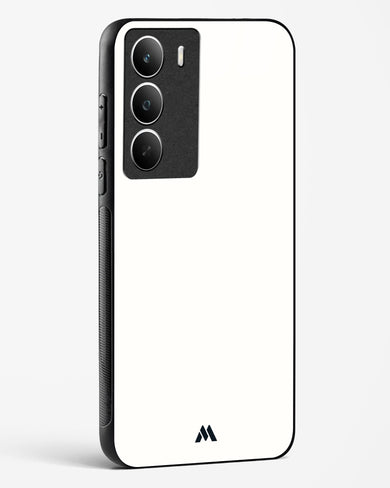 White Vanilla Glass Case Phone Cover (Realme)