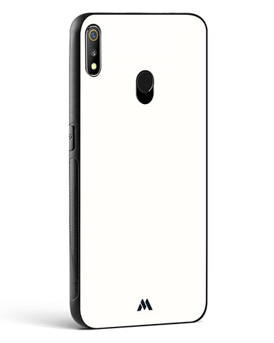 White Vanilla Glass Case Phone Cover (Realme)