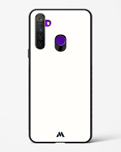 White Vanilla Glass Case Phone Cover-(Realme)