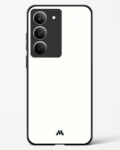 White Vanilla Glass Case Phone Cover (Realme)