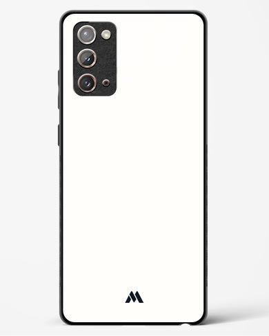 White Vanilla Glass Case Phone Cover (Samsung)