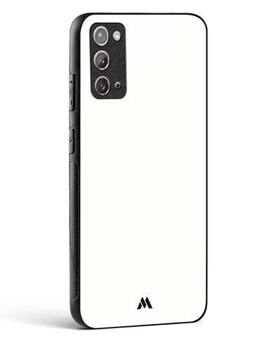White Vanilla Glass Case Phone Cover (Samsung)