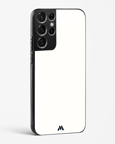 White Vanilla Glass Case Phone Cover (Samsung)