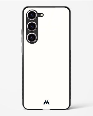 White Vanilla Glass Case Phone Cover (Samsung)