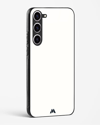 White Vanilla Glass Case Phone Cover (Samsung)