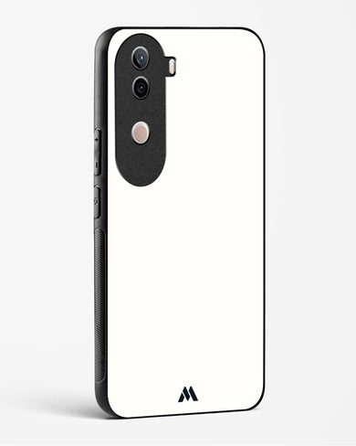 White Vanilla Glass Case Phone Cover (Vivo)