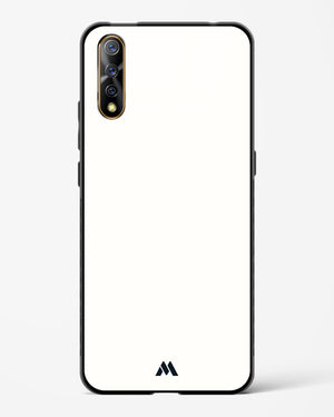 White Vanilla Glass Case Phone Cover (Vivo)