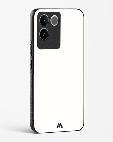 White Vanilla Glass Case Phone Cover (Vivo)