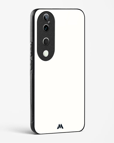 White Vanilla Glass Case Phone Cover (Vivo)