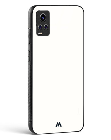 White Vanilla Glass Case Phone Cover-(Vivo)