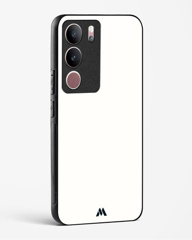 White Vanilla Glass Case Phone Cover (Vivo)