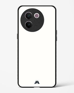 White Vanilla Glass Case Phone Cover (Vivo)