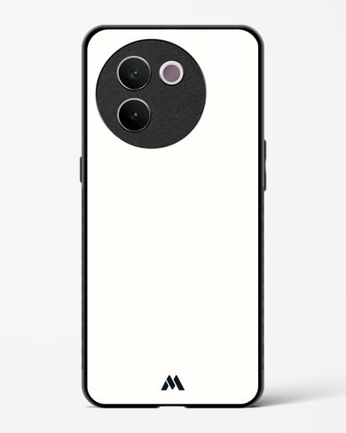 White Vanilla Glass Case Phone Cover (Vivo)