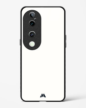 White Vanilla Glass Case Phone Cover (Vivo)