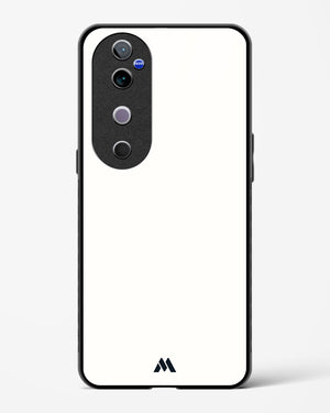 White Vanilla Glass Case Phone Cover (Vivo)