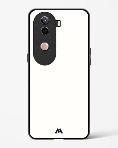 White Vanilla Glass Case Phone Cover (Vivo)