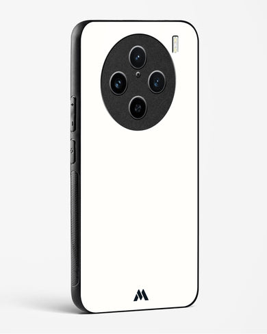 White Vanilla Glass Case Phone Cover (Vivo)