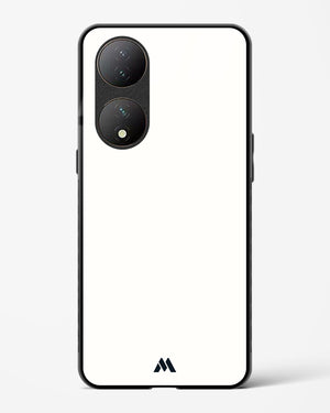White Vanilla Glass Case Phone Cover (Vivo)