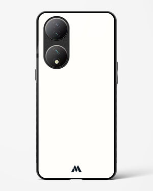 White Vanilla Glass Case Phone Cover (Vivo)