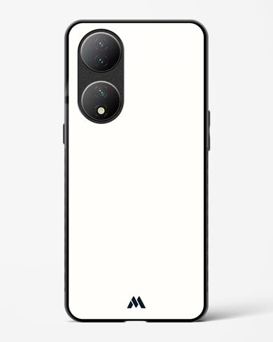 White Vanilla Glass Case Phone Cover (Vivo)