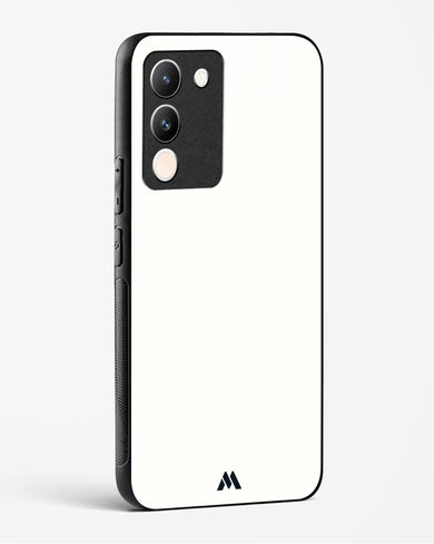 White Vanilla Glass Case Phone Cover (Vivo)