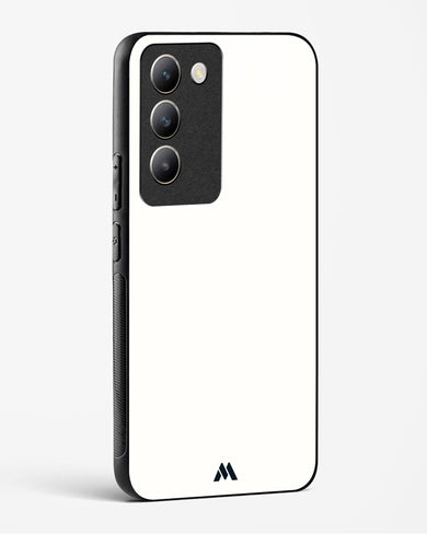 White Vanilla Glass Case Phone Cover (Vivo)