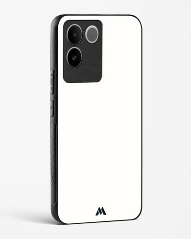 White Vanilla Glass Case Phone Cover (Vivo)