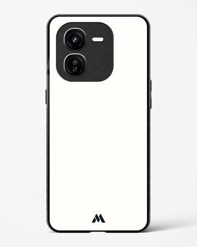 White Vanilla Glass Case Phone Cover (Vivo)