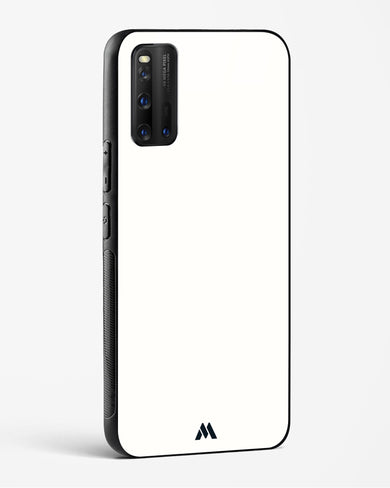 White Vanilla Glass Case Phone Cover (Vivo)