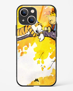 Calvin Hobbes Idyllic Life Glass Case Phone Cover (Apple)