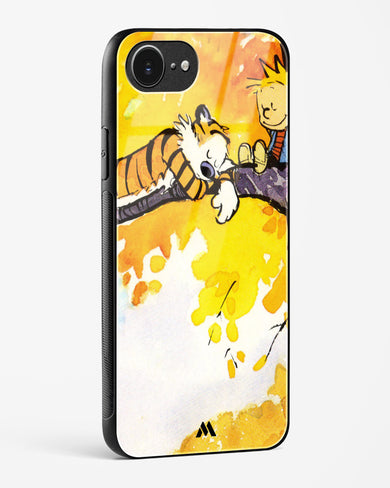 Calvin Hobbes Idyllic Life Glass Case Phone Cover (Apple)