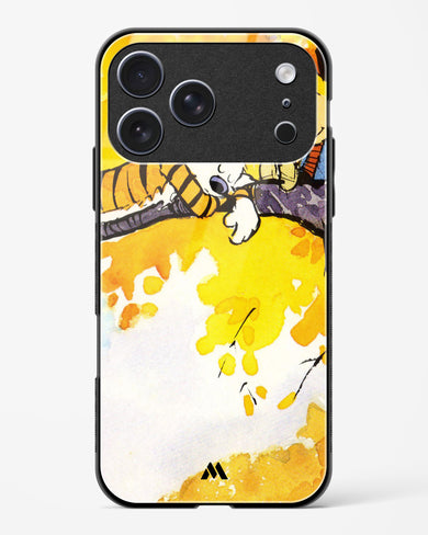 Calvin Hobbes Idyllic Life Glass Case Phone Cover (Apple)