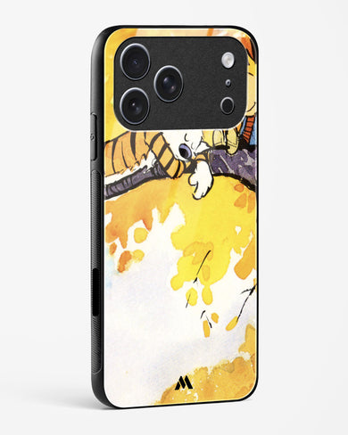 Calvin Hobbes Idyllic Life Glass Case Phone Cover (Apple)