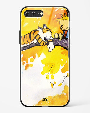 Calvin Hobbes Idyllic Life Glass Case Phone Cover (Apple)